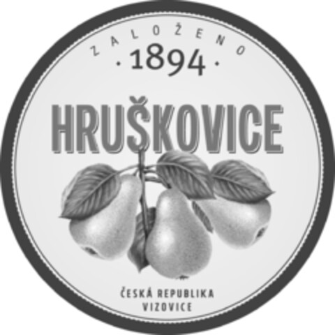 ZALOŽENO 1894 HRUŠKOVICE ČESKÁ REPUBLIKA VIZOVICE Logo (EUIPO, 03.06.2020)