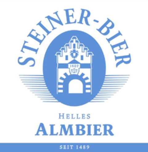STEINER-BIER HELLES ALMBIER SEIT 1489 Logo (EUIPO, 02.03.2022)