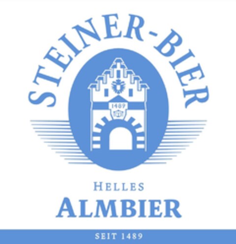 STEINER-BIER HELLES ALMBIER SEIT 1489 Logo (EUIPO, 03/02/2022)