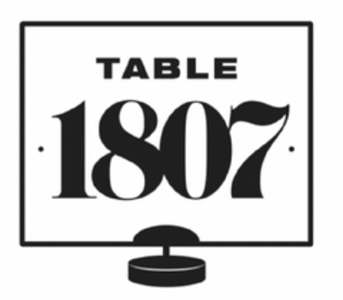 TABLE 1807 Logo (EUIPO, 07.06.2022)