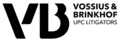 VOSSIUS & BRINKHOF UPC LITIGATORS Logo (EUIPO, 22.08.2022)