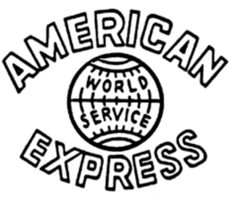 AMERICAN EXPRESS WORLD SERVICE Logo (EUIPO, 04/01/1996)