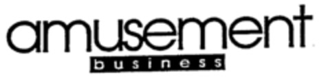 amusement business Logo (EUIPO, 04.12.1996)