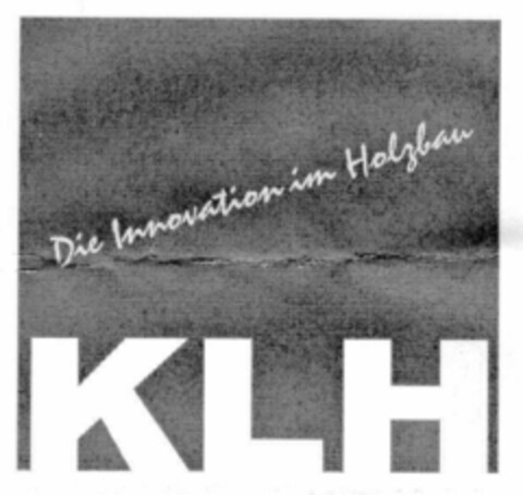 Die Innovation im Holzbau KLH Logo (EUIPO, 11/19/1998)