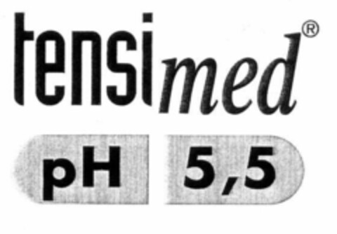 tensimed pH 5,5 Logo (EUIPO, 27.09.1999)