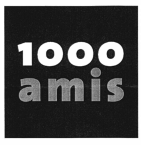 1000 amis Logo (EUIPO, 05.09.2000)