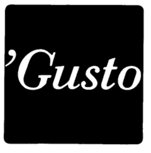 'Gusto Logo (EUIPO, 07.12.2000)