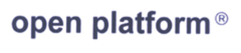 open platform Logo (EUIPO, 01/16/2003)