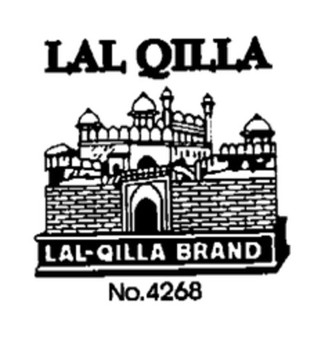 LAL QILLA LAL-QILLA BRAND No.4268 Logo (EUIPO, 25.03.2003)