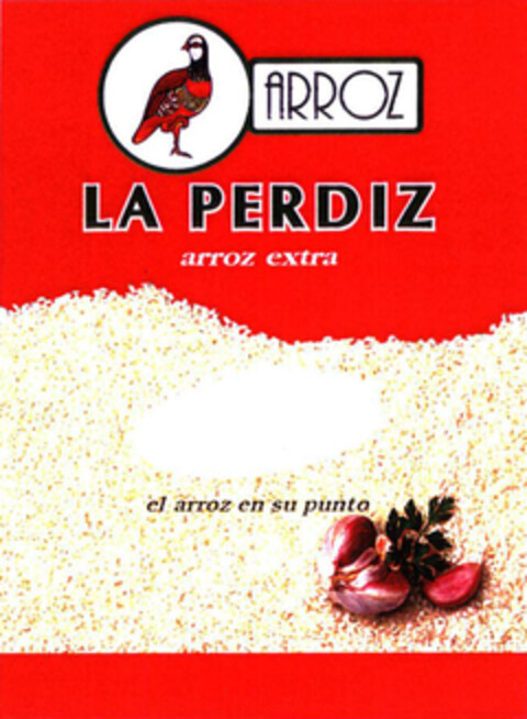 ARROZ LA PERDIZ arroz extra el arroz en su punto Logo (EUIPO, 30.04.2004)