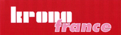 krono france Logo (EUIPO, 01.12.2004)