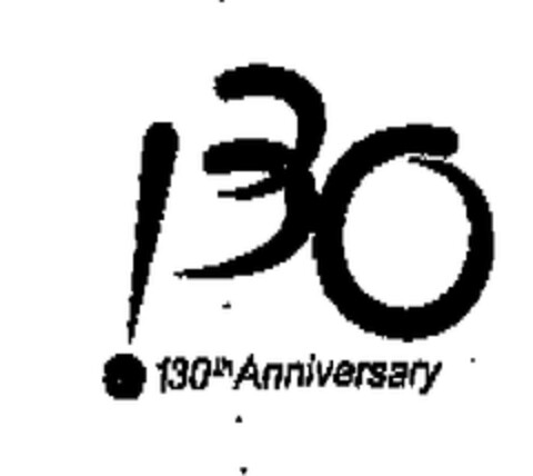 !30 130th Anniversary Logo (EUIPO, 12/29/2004)