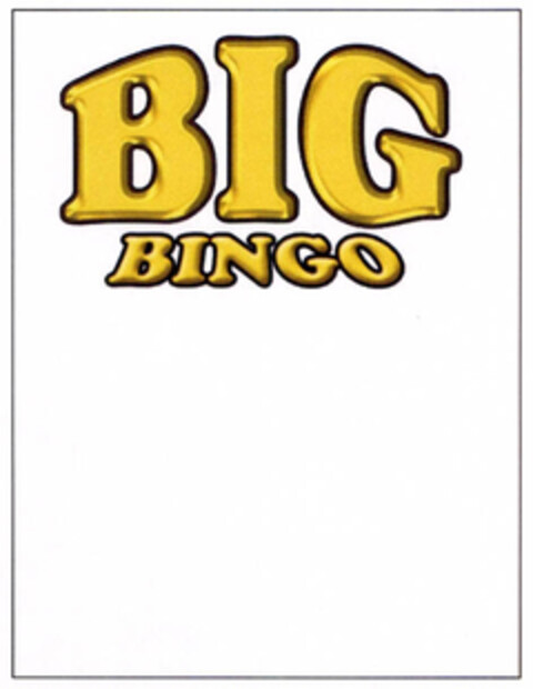 BIG BINGO Logo (EUIPO, 06.08.2007)