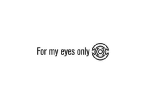 For my eyes only Logo (EUIPO, 18.03.2008)