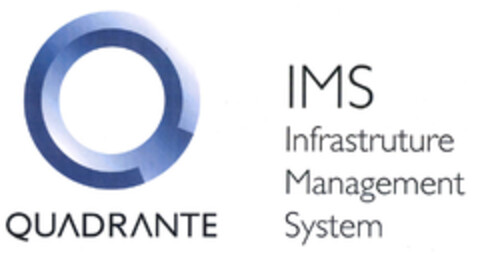 QUADRANTE IMS Infrastructure Management System Logo (EUIPO, 07/07/2008)