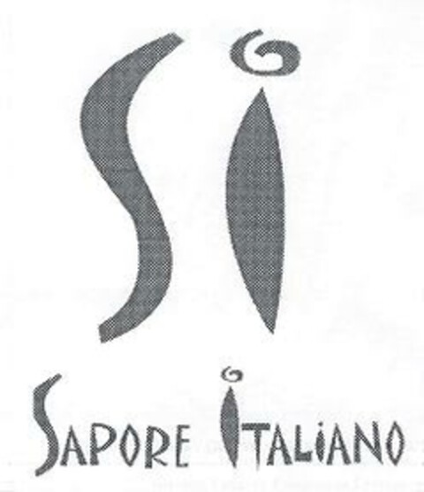SI SAPORE ITALIANO Logo (EUIPO, 27.11.2008)