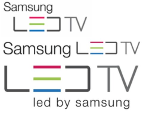 Samsung LED TV Samsung LED TV LED TV led by samsung Logo (EUIPO, 28.10.2009)