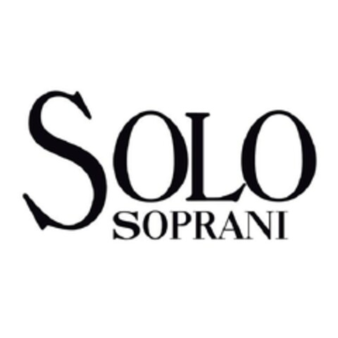 SOLO SOPRANI Logo (EUIPO, 24.11.2010)