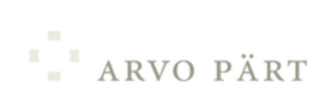 ARVO PÄRT Logo (EUIPO, 14.12.2010)