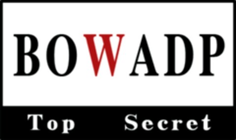 BOWADP Top Secret Logo (EUIPO, 08/09/2011)