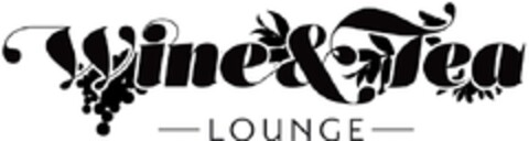 WINE & TEA LOUNGE Logo (EUIPO, 15.11.2013)