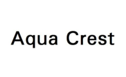 Aqua Crest Logo (EUIPO, 10/21/2015)