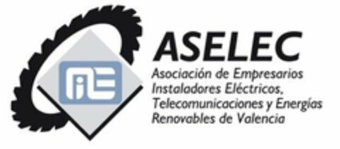 ASELEC ASOCIACION DE EMPRESARIOS INTALADORES ELECTRICOS, TELECOMUNICACIONES Y ENERGIAS RENOVABLES DE VALENCIA Logo (EUIPO, 14.03.2016)