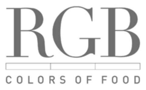 RGB COLORS OF FOOD Logo (EUIPO, 21.04.2016)