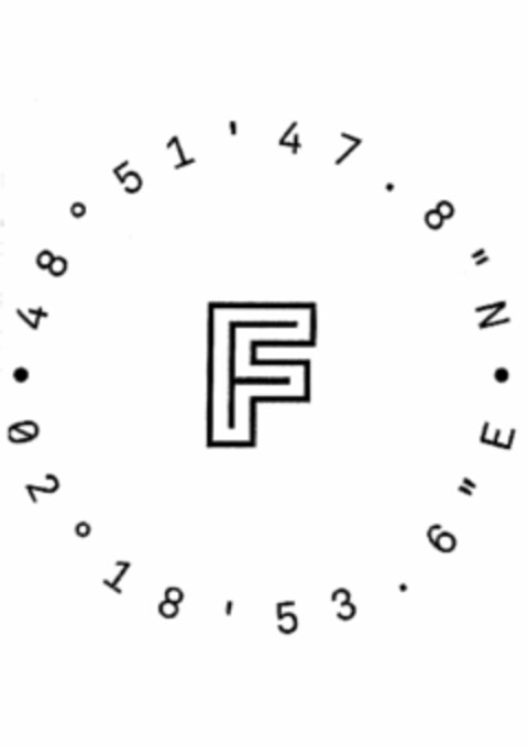 F 48° 51' 47. 8" N. E " 6 . 53 ' 18 ° 02 Logo (EUIPO, 14.09.2016)