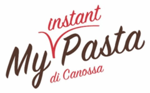 MY INSTANT PASTA DI CANOSSA Logo (EUIPO, 04/07/2017)