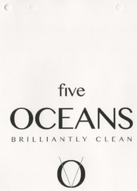 five Oceans Brilliantly Clean Logo (EUIPO, 20.03.2018)