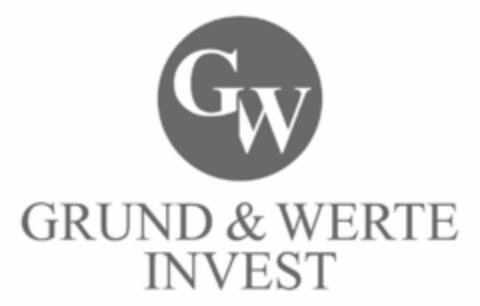 GW GRUND & WERTE INVEST Logo (EUIPO, 04/12/2018)