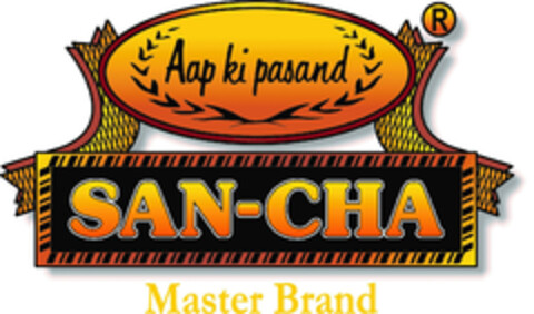 AAP KI PASAND SAN-CHA Master Brand Logo (EUIPO, 07.08.2018)