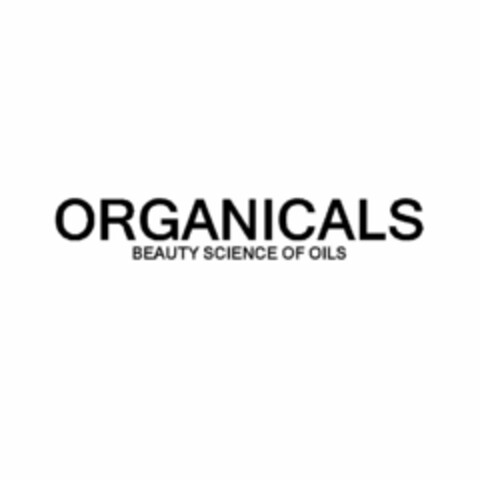 ORGANICALS BEAUTY SCIENCE OF OILS Logo (EUIPO, 27.03.2019)