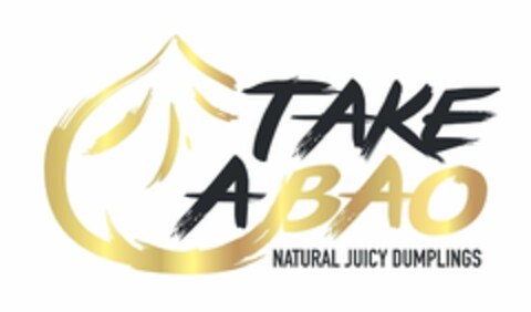 TAKE A BAO NATURAL JUICY DUMPLINGS Logo (EUIPO, 08/28/2019)