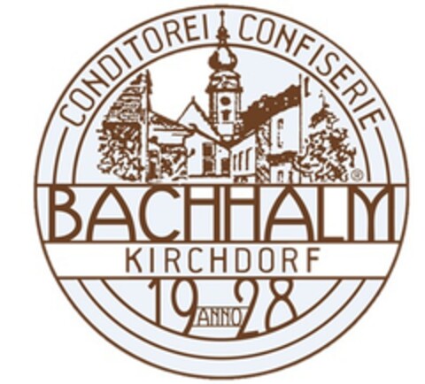 CONDITOREI CONFISERIE BACHHALM KIRCHDORF ANNO 1928 Logo (EUIPO, 11/28/2019)