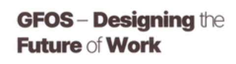 GFOS - Designing the Future of Work Logo (EUIPO, 10/05/2021)