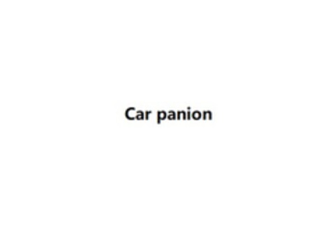 Car panion Logo (EUIPO, 31.05.2022)
