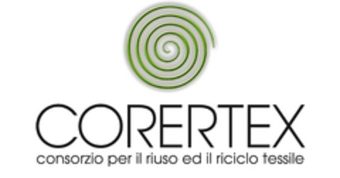CORERTEX consorzio per il riuso ed il riciclo tessile Logo (EUIPO, 27.06.2022)