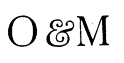 O & M Logo (EUIPO, 01.04.1996)