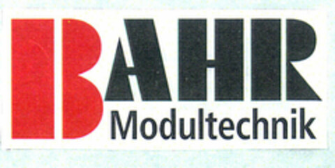 BAHR Modultechnik Logo (EUIPO, 03.08.1999)