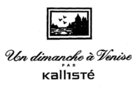 Un dimanche à Venise par Kallisté Logo (EUIPO, 22.11.2001)