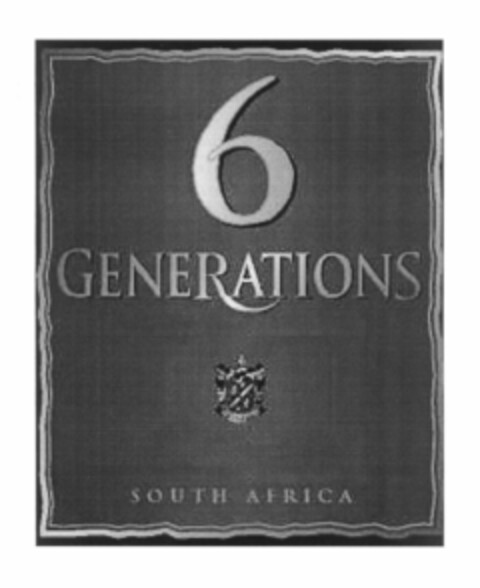 6 GENERATIONS SOUTH AFRICA Logo (EUIPO, 24.07.2002)