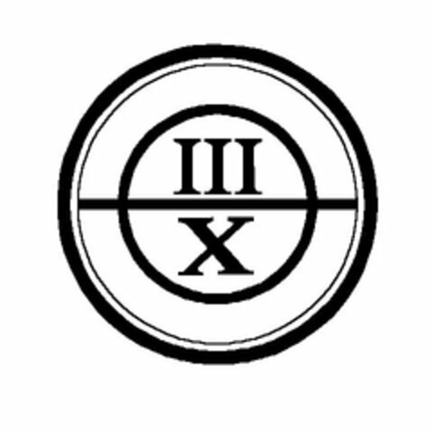 III X Logo (EUIPO, 12.03.2003)