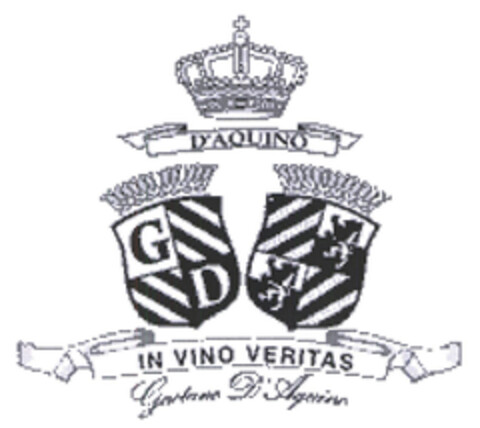 IN VINO VERITAS Gaetano d'Aquino Logo (EUIPO, 03.12.2003)