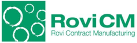 Rovi CM Rovi Contract Manufacturing Logo (EUIPO, 13.03.2006)