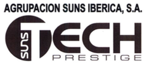 AGRUPACION SUNS IBERICA, S.A. SUNSTECH PRESTIGE Logo (EUIPO, 04/06/2006)