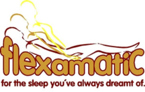 flexamatic for the sleep you've always dreamt of. Logo (EUIPO, 10/17/2006)