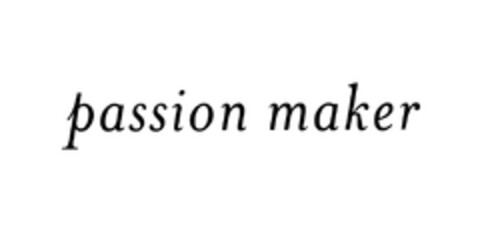 passion maker Logo (EUIPO, 19.07.2007)