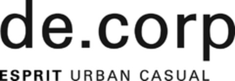 de.corp ESPRIT URBAN CASUAL Logo (EUIPO, 08/21/2007)
